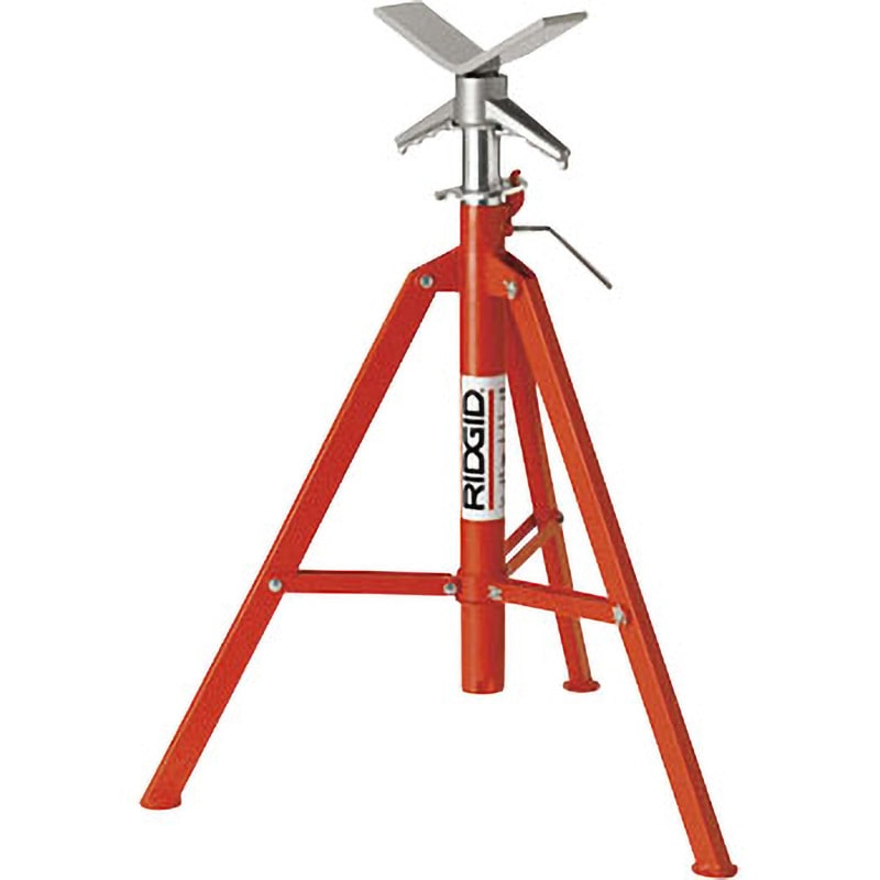 22168 VF-99 Vヘッドパイプスタンド RIDGID(日本エマソン) 幅590mm高さ710~1300mm