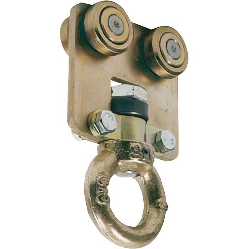 25HE-4WHB-H ドアハンガーニコ用吊り車(複車) HELM 適合レール25号   25HE-4WHB-H