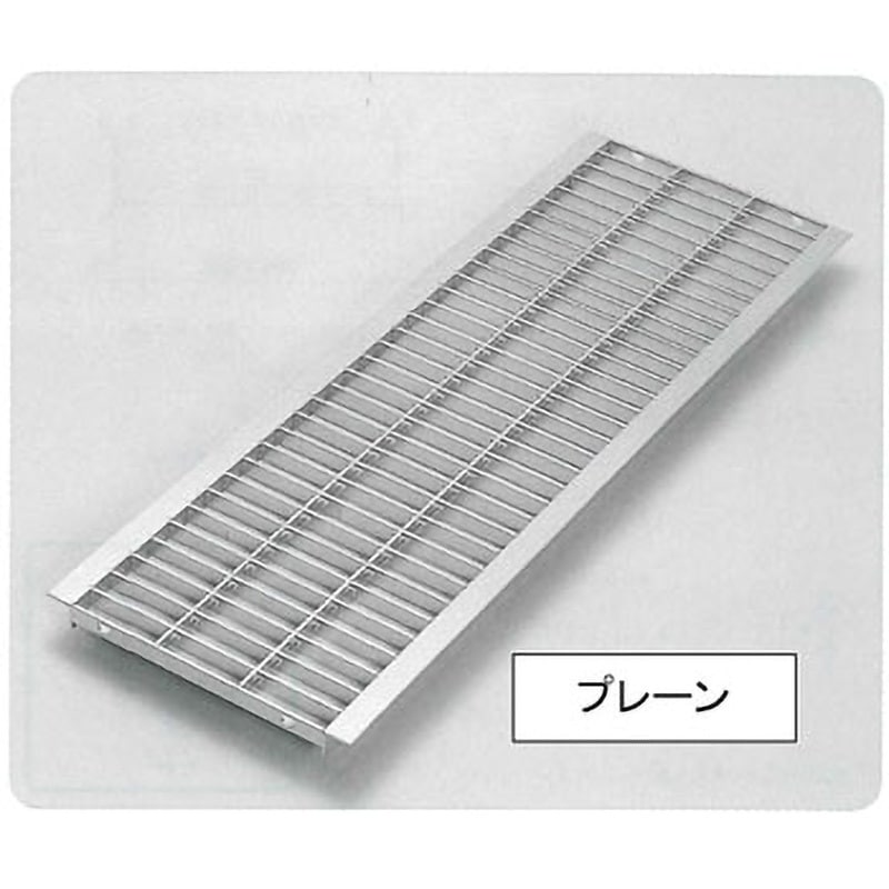 NSU-9-15 ステンレスグレーチング細目プレーン イズミ ピッチ15mm 歩道用 溝幅90mm本体長さ994mm  NSU-9-15