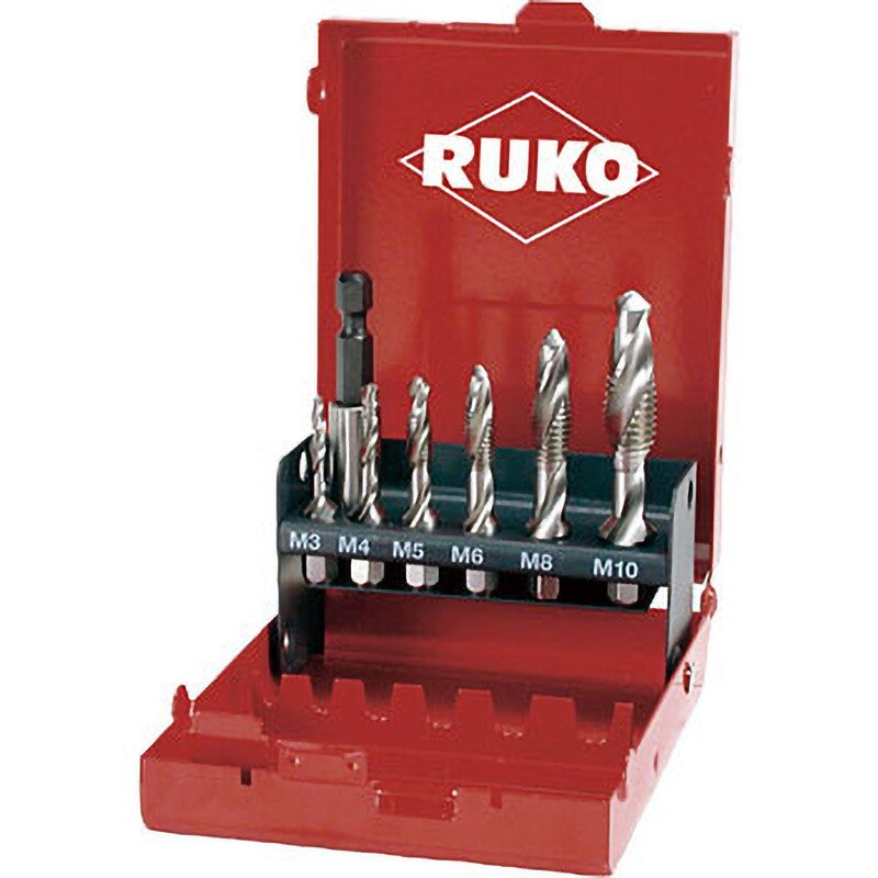 R270020 六角軸タッピングドリル セット 1セット(6本) RUKO 【通販モノタロウ】