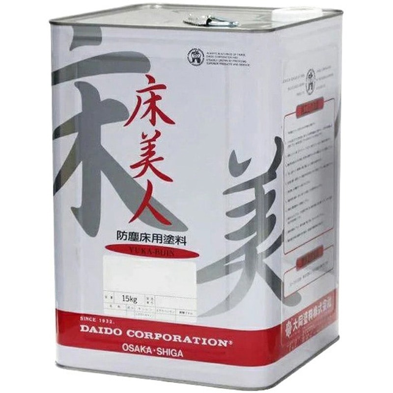床美人 大同塗料 速乾 No.17 グレー色 1缶(15kg) 【通販モノタロウ】