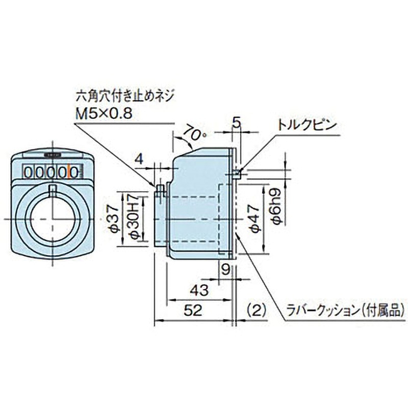 イマオ デジタル ポジション インジケーター SDP-04HR-6CS デジタル ポジション インジケーター イマオコーポレーション 通販