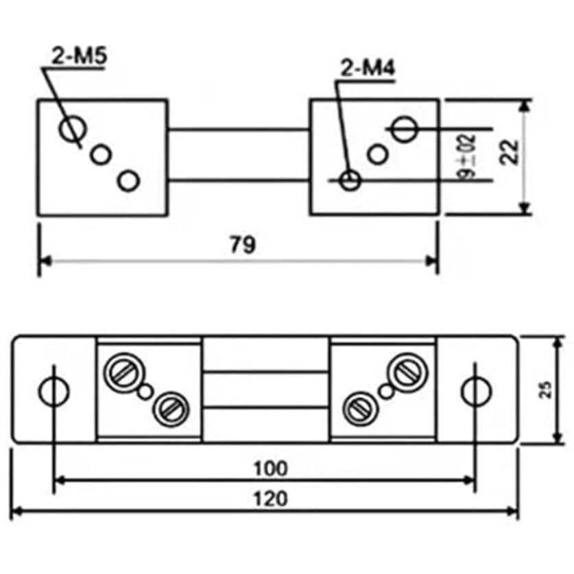 JFL-2B シャント抵抗器 分流 1個 Joman(旧:MCP) 【通販モノタロウ】
