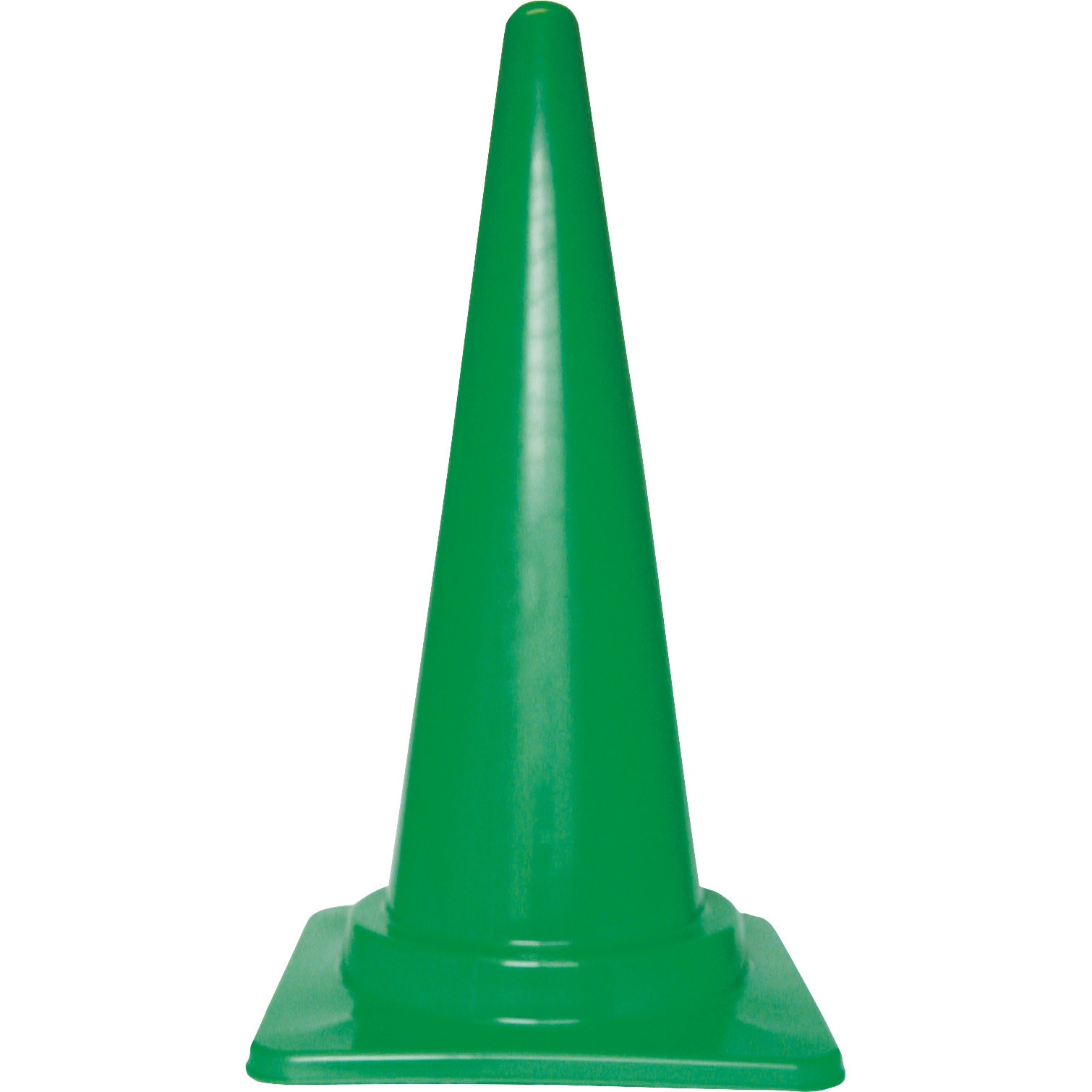 TCC-GN カラーコーン TRUSCO スタンダード 高さ700mm幅380mm 1本