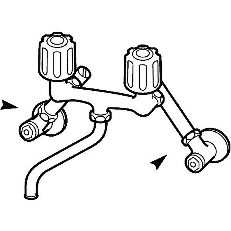 PU3-9XS-100 延長偏心管 1個 SANEI(旧:三栄水栓製作所) 【通販モノタロウ】