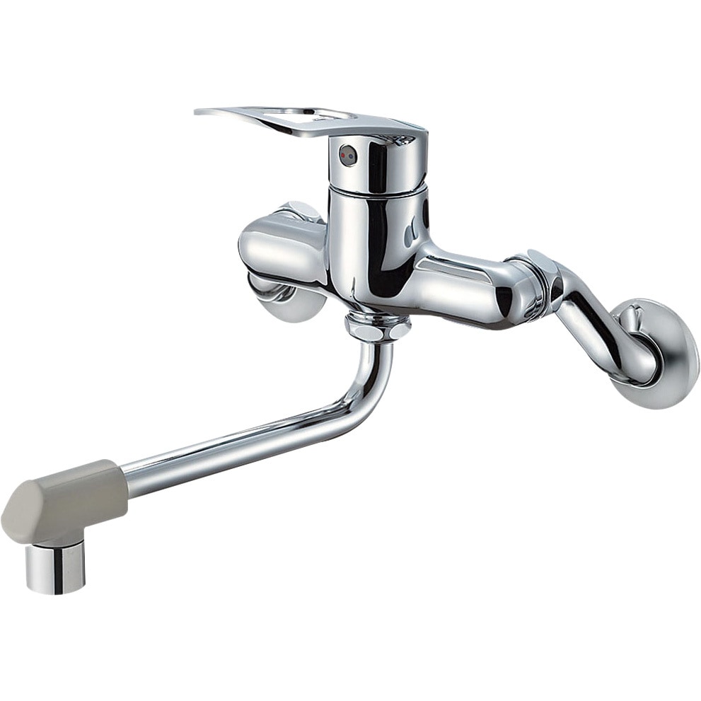 K1700ED-4UR-13 シングル混合栓 SANEI(旧:三栄水栓製作所) キッチン用 一般地 壁付タイプ 吐水口長さ170mm取付穴径PJ1/2mm  K1700ED-4UR-13