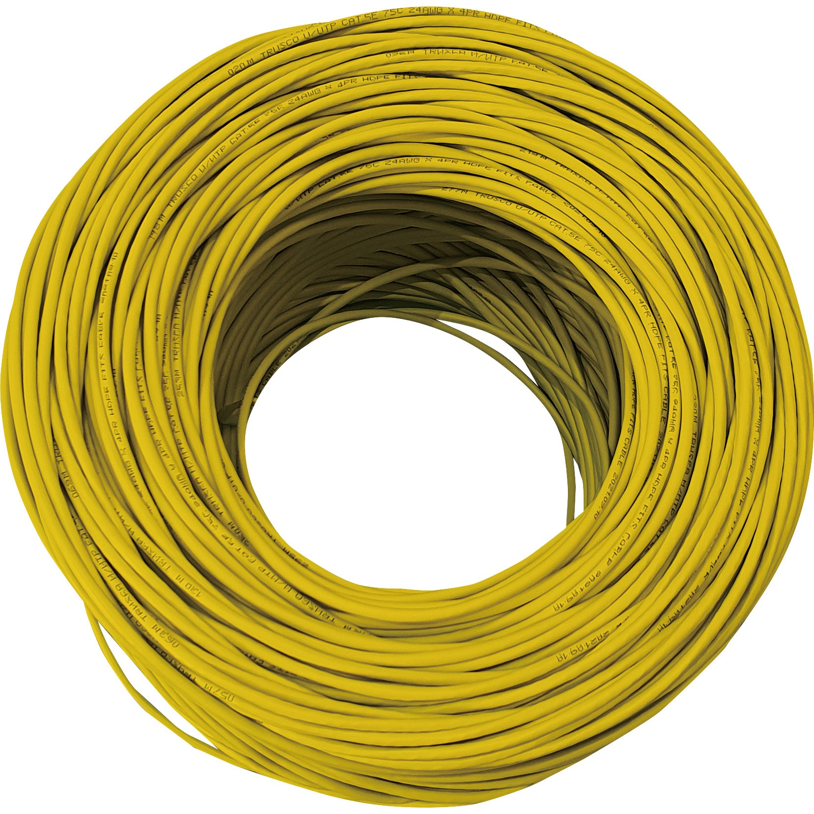 TUTP-CAT5E-300Y LANケーブル カテゴリ5e TRUSCO 導体:軟銅線 24AWG