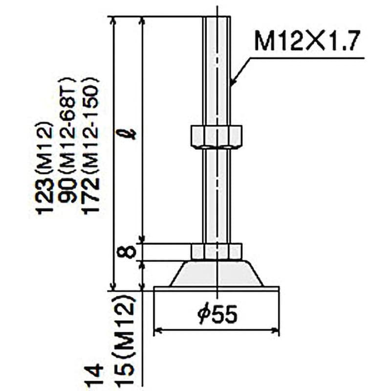 SFK-584 アジャスタB 1個 SUS(エスユーエス) 【通販モノタロウ】
