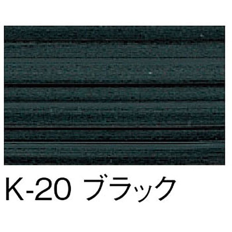 12-135S(D) アシステップ 階段滑り止め ステンレス製ノンスリップ EASYセット アシスト ブラック/K-20色  1セット(1m×15本)