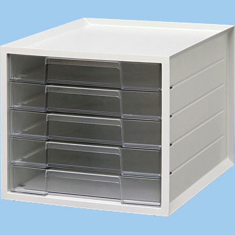 LCJ-5M レターケース 4台セット アイリスオーヤマ ホワイト色 サイズA4  LCJ-5M