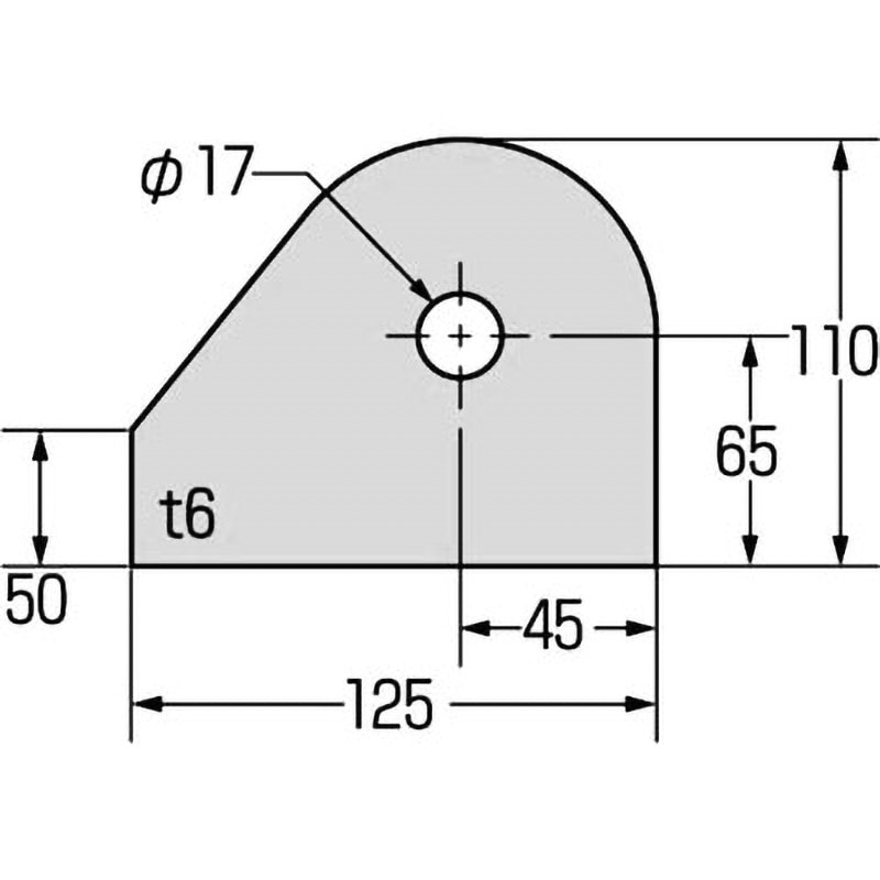 126A2M16 ブレースシート(コーナープレート) コンドーテック 板厚6mm 1箱(30個) 126A2M16 126A2M16 ブレースシート(コーナープレート) コンドーテック 板厚6mm 1箱(30個) 126A2M16