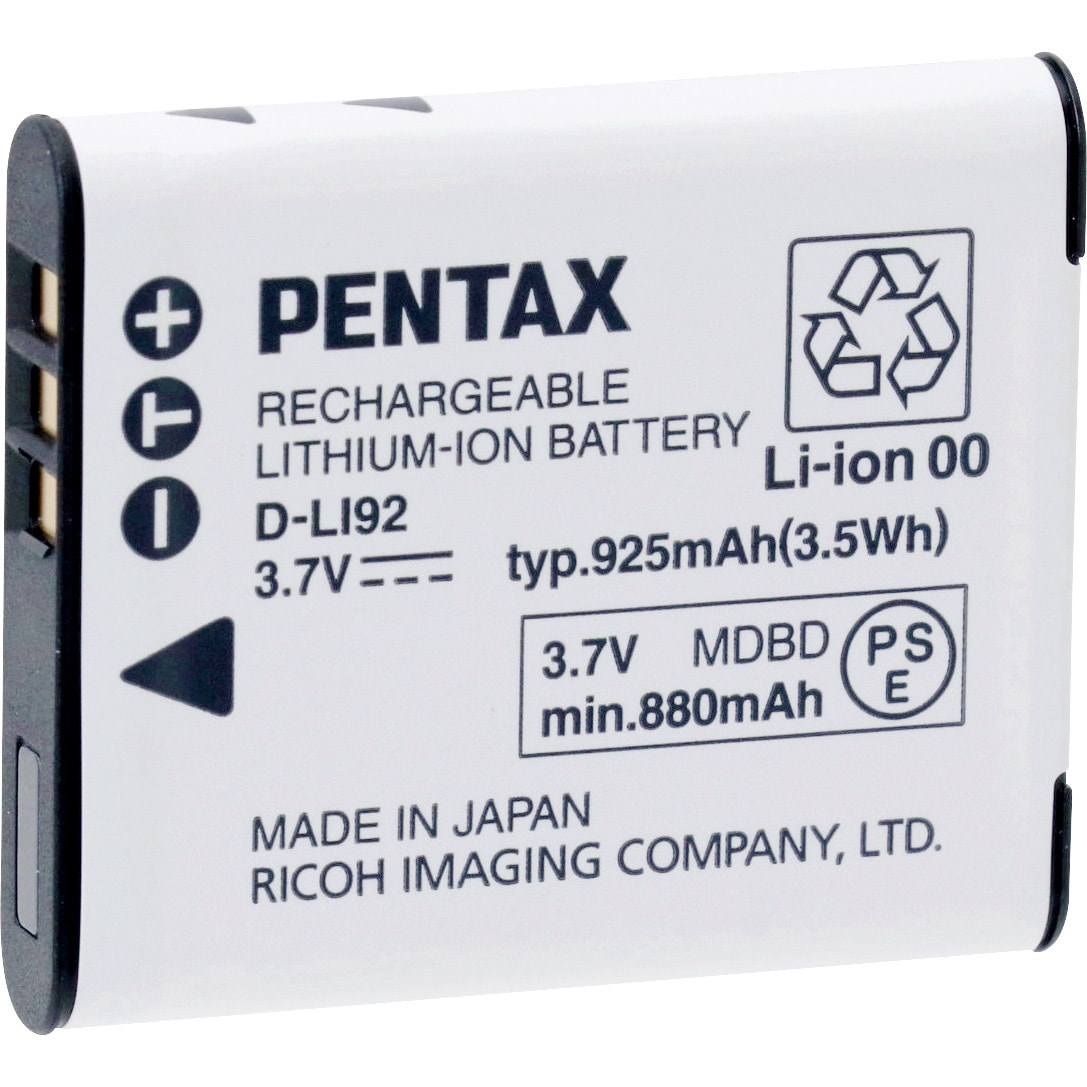 RICOH リコー リマインダー　　　　　　　　二次バッテリー交換済み D-LI92 充電式リチウムイオンバッテリー 1個 RICOH(リコー) 【通販