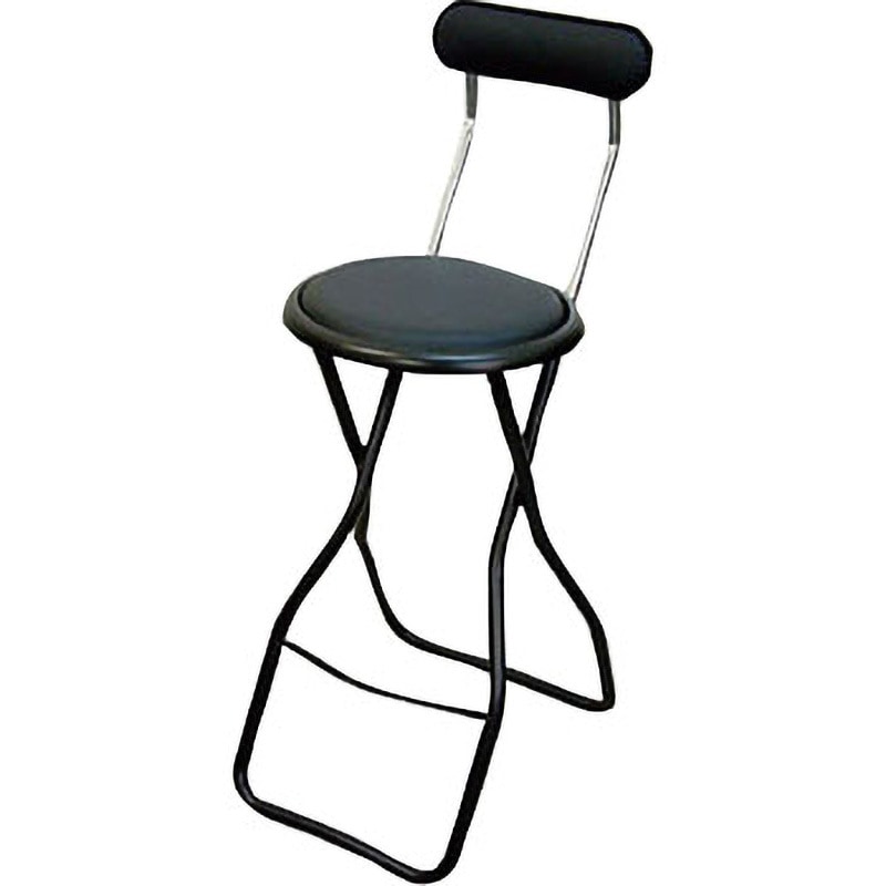 H-60 キャプテンハイ ルネセイコウ ブラック/ブラック色 高さ885mm幅350mm奥行445mm 1セット(4脚) H-60 16,485円