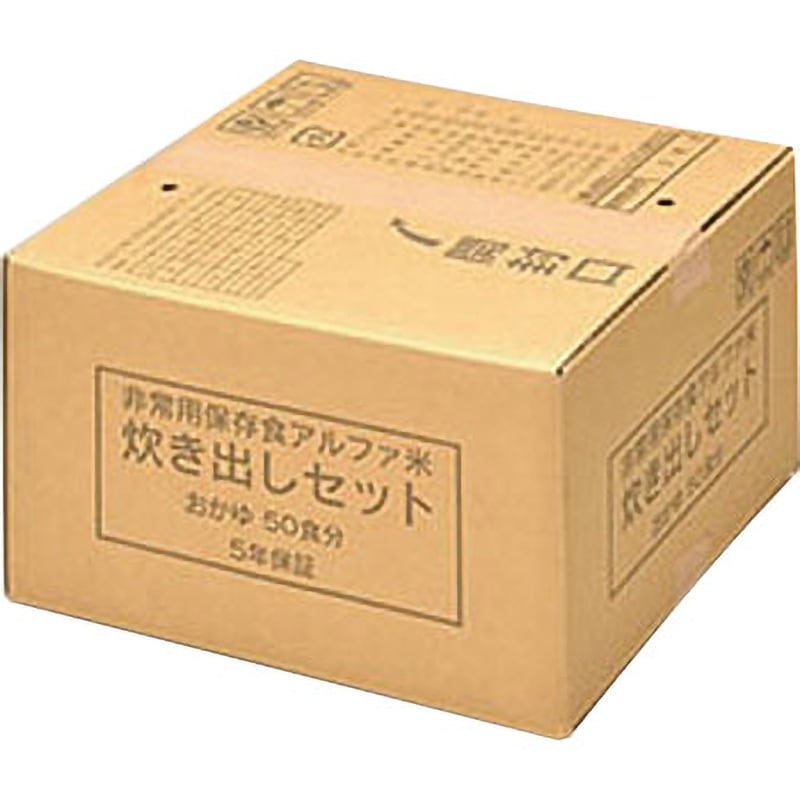 850KL アルファ米 炊き出しセット 尾西食品 保存期間5年 種類おかゆ50 