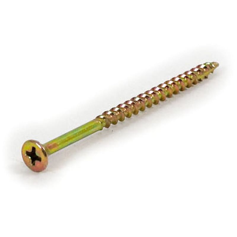 3.8×65mm 木工細ビス 箱入 ウイング 材質:鉄 クロメート ねじ長