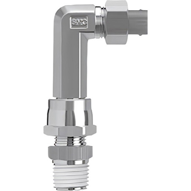 KFW04-01 スイベルロングエルボ (KFW～) SMC ねじの種類R 適合チューブ外径4mm 1袋(10個) KFW04-01 5,458円