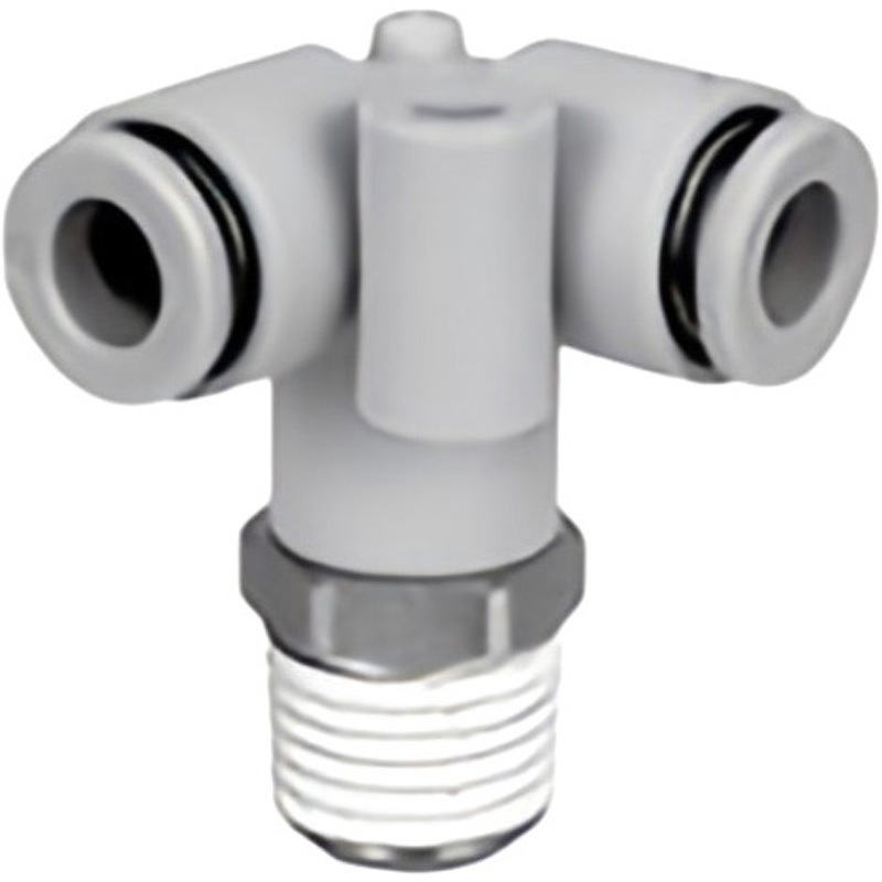 KGD06-02-X17 デルタユニオン (KGD～) SMC ねじの種類R 1/4 適合チューブ外径6mm 1袋(2個) KGD06-02-X17