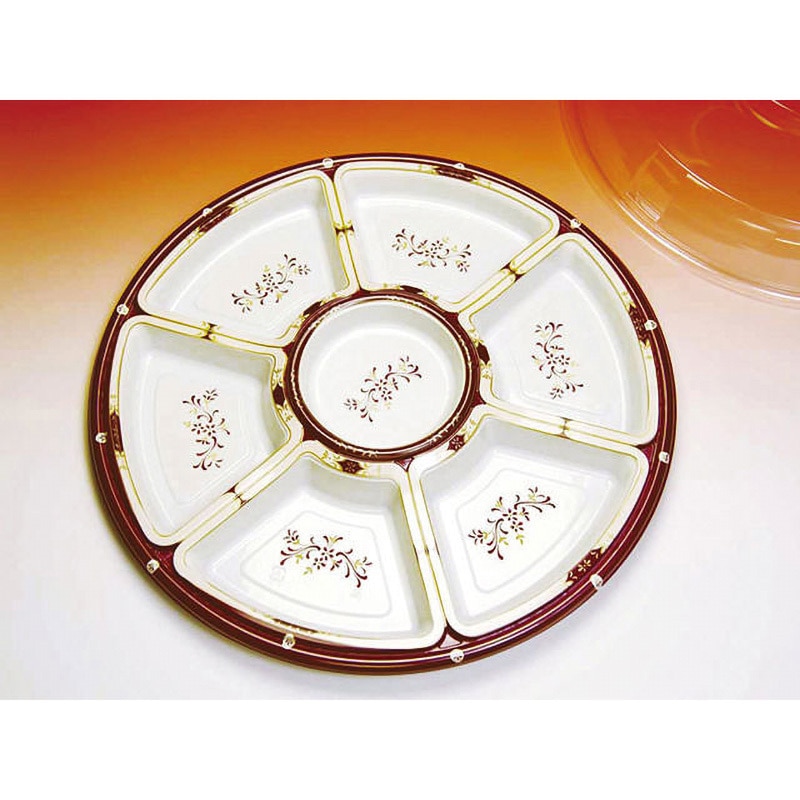 TOMー460 丸型オードブル 1ケース(20枚×4袋) アヅミ産業 【通販モノタロウ】