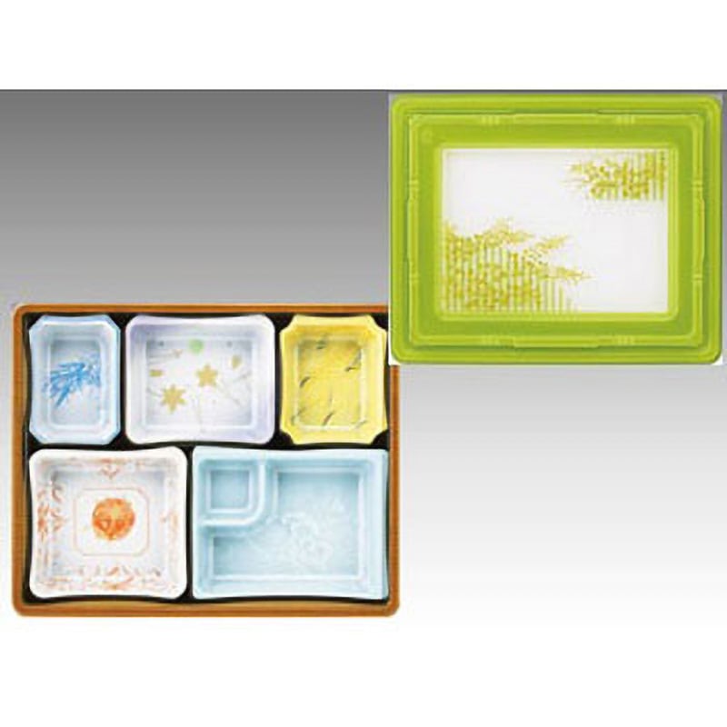 T-110-A 弁当容器 セット 1ケース(20枚×5袋) アヅミ産業 【通販モノタロウ】