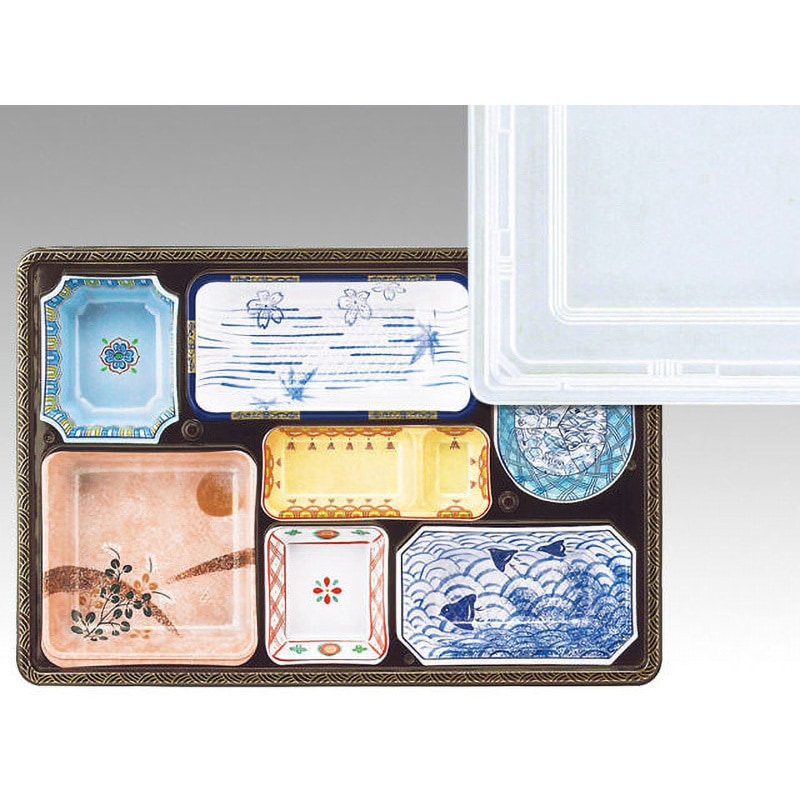 T-130-B 弁当容器 セット 1ケース(20枚×5袋) アヅミ産業 【通販モノタロウ】