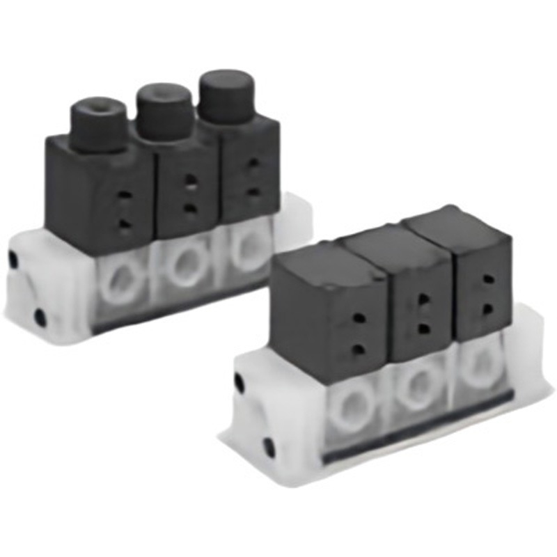 LLA2A-02-02N-C LVAシリーズ用マニホールド(LLA2A-0～) 1個 SMC 【通販モノタロウ】