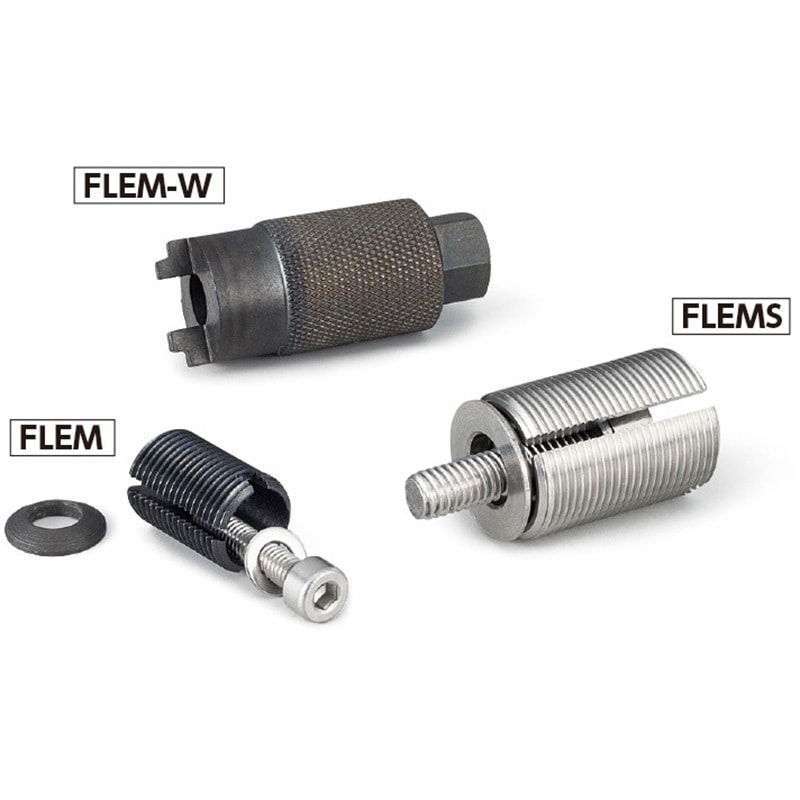 FLEMS-M36-1.5-18 レベリングエレメント(ステンレス製) 1個 NBK(鍋屋バイテック会社) 【通販モノタロウ】