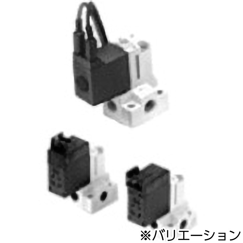 10-VQ110L-6M-M5 ソレノイドバルブ/クリーン/低発塵 10-VQシリーズ SMC 3ポート 空気用 ノーマルクローズ 管接続口径M5