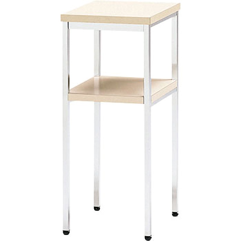 T-30Wメッキ 電話台(メッキ) 弘益 幅300mm奥行300mm高さ700mm - 【通販