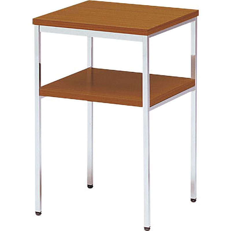 T-45Rメッキ 電話台(メッキ) 弘益 幅450mm奥行450mm高さ700mm