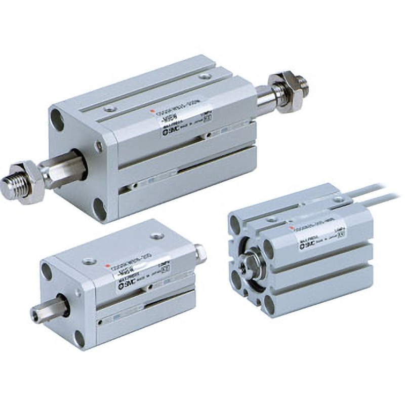 CDQSBS16-10DC-M9NVZ 耐横荷重形薄形シリンダ CQS□Sシリーズ CDQSBS16 SMC 複動片ロッド シリンダストローク10mm 8,985円