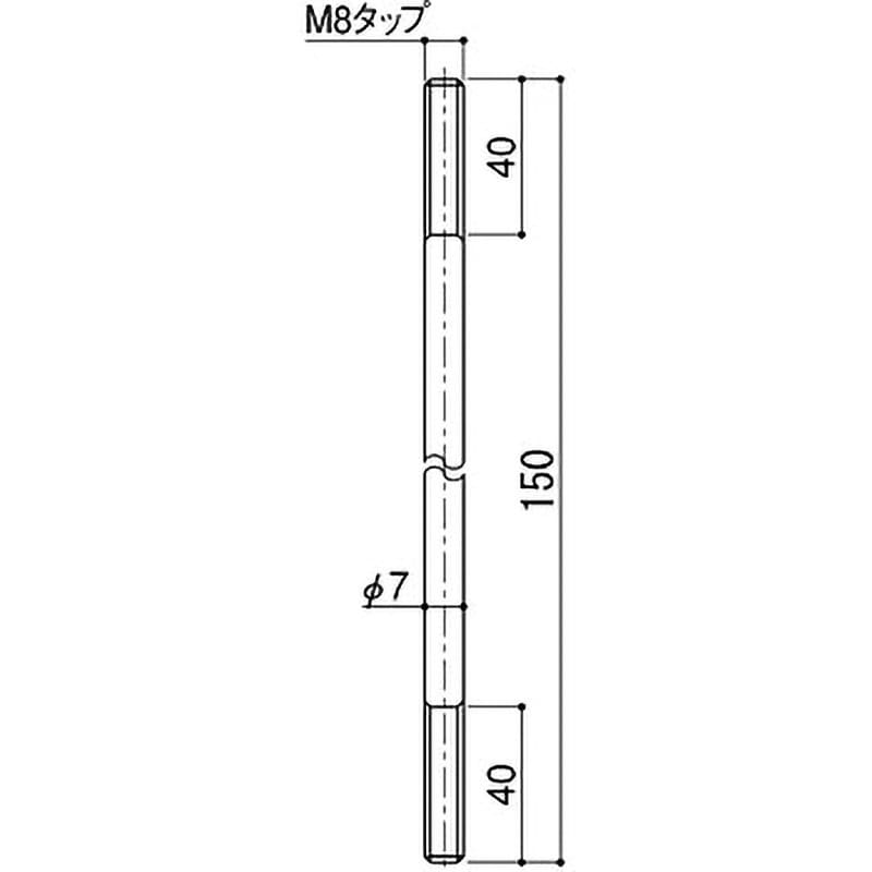 DB-54-150 ロッド棒 1個 SYS(シブタニ) 【通販モノタロウ】