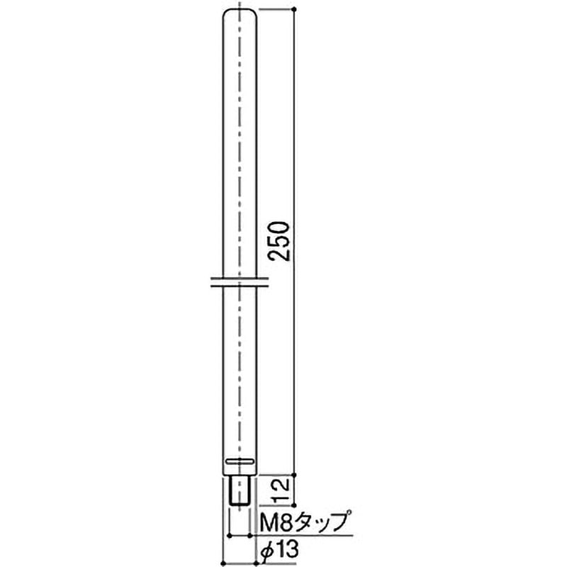 DB-55-250 ロッド棒 1個 SYS(シブタニ) 【通販モノタロウ】