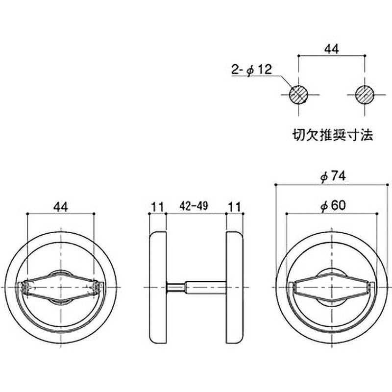 CHZ ケースハンドル SYS(シブタニ) ヘアーライン - 【通販モノタロウ】