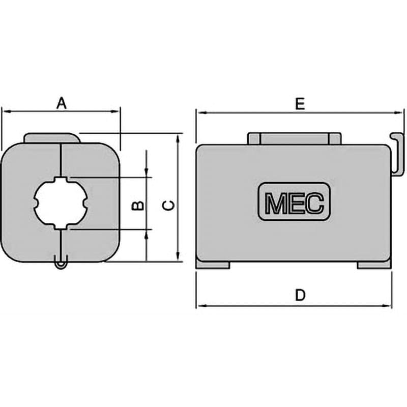 MSFC13KEX スリーブクランプコア 1個 森宮電機 【通販モノタロウ】 MSFC13KEX スリーブクランプコア 1個 森宮電機 【通販モノタロウ】