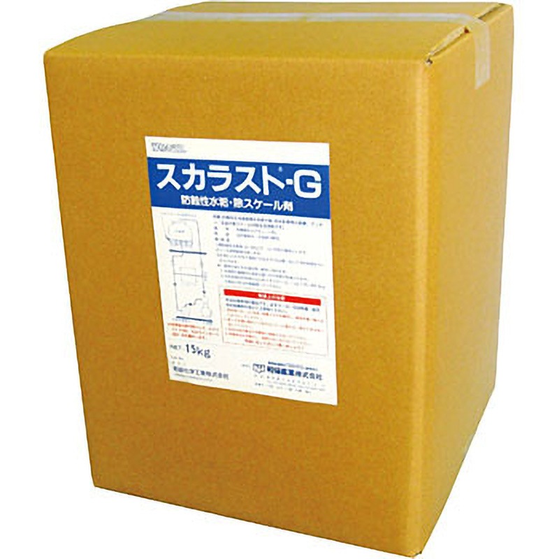 W443 スカラストG(防食性水垢・除スケール液) 和協産業 1箱(15kg) W443