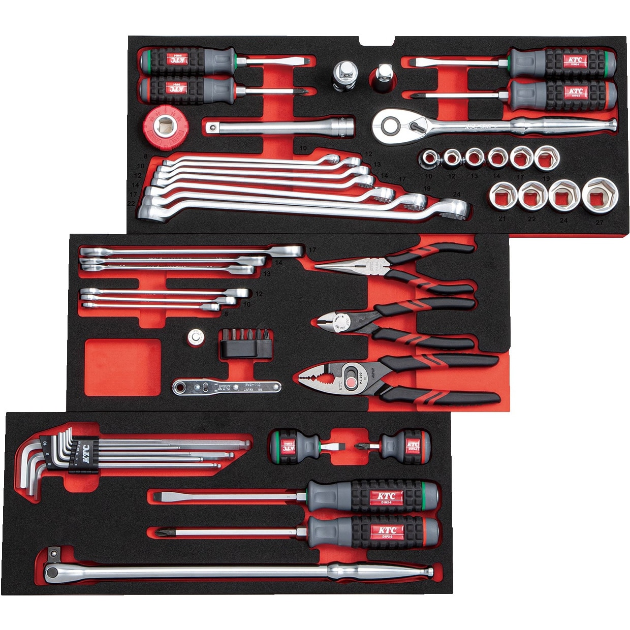SK45821XT2 SKX0213用トレイ(部品) KTC 差込角(sq.)12.7 1個