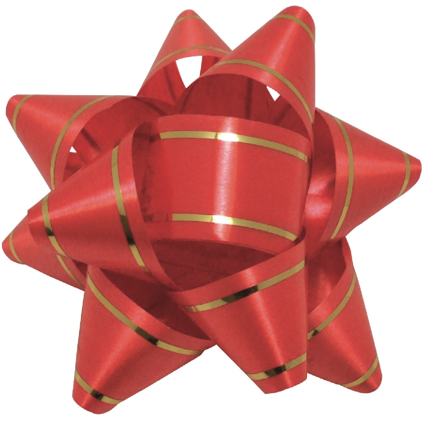 38-2511 リボンフラワー 100P ササガワ 赤色   38-2511