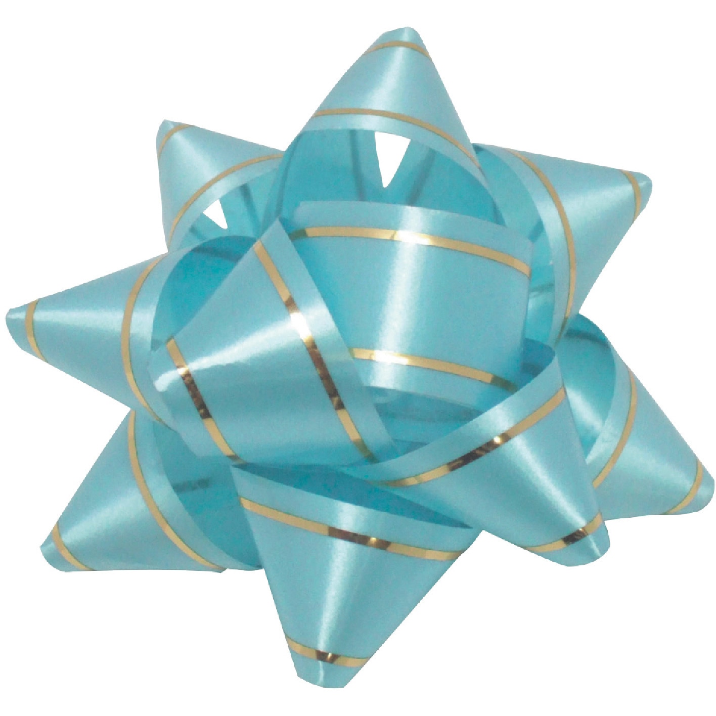 38-2541 リボンフラワー 100P ササガワ 水色   38-2541