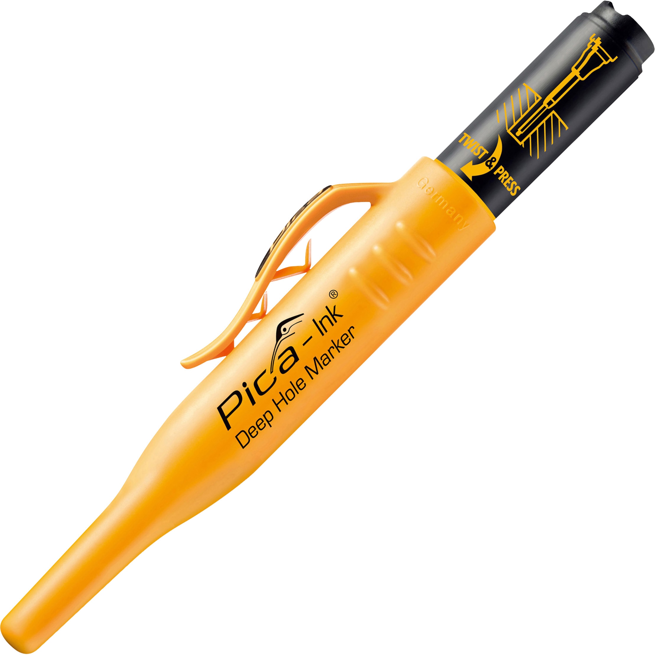 15046 工業用深穴インクマーカー Pica-Ink[[R上]] ピカマーカー 細字 1