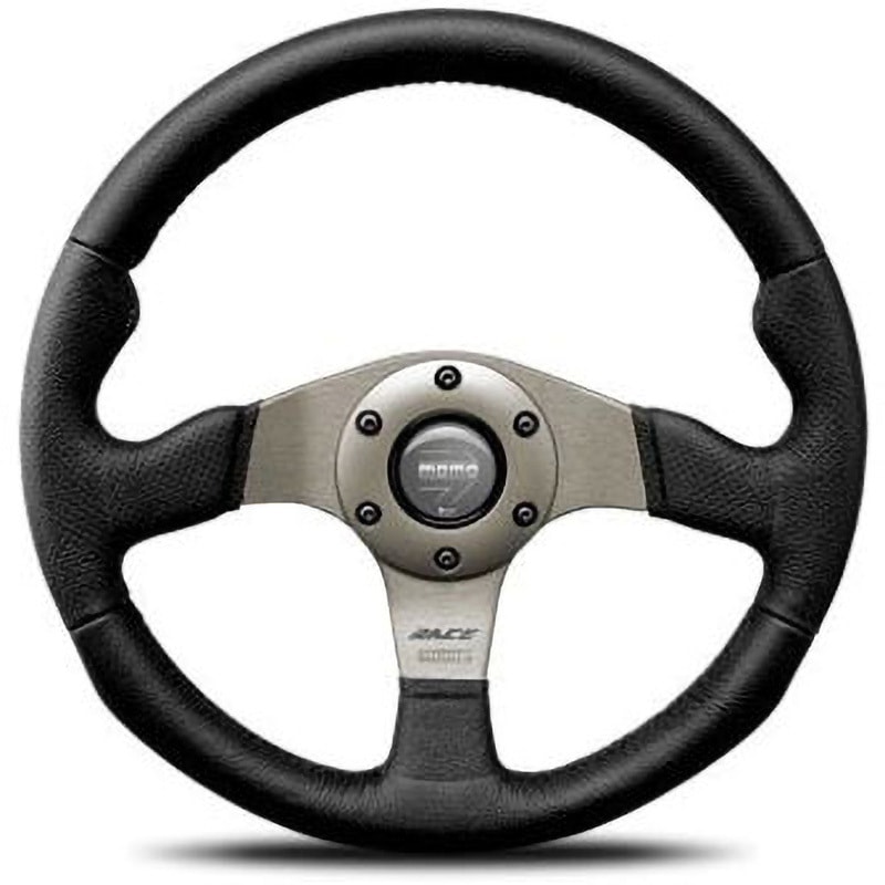 人気 美品 現車外し momo レース ステアリング 外径320mm 貴重 モモ形状 MOMOステアリング レッドステッチ レザー 32Φ GRIP ROYAL