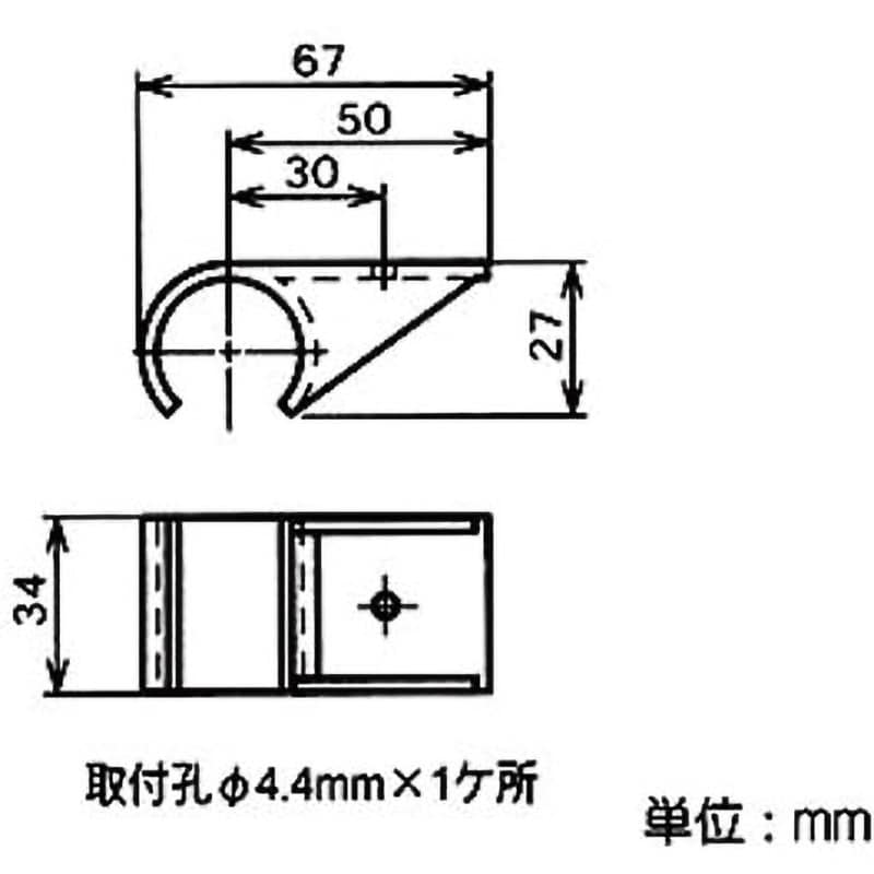 J-113A S BL Φ28プラスチックジョイント 矢崎化工 ブラック色 1