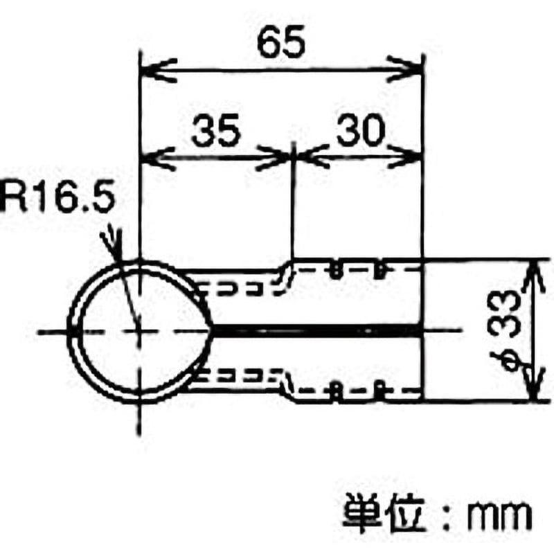 HJ-1 S Φ28メタルジョイント 矢崎化工 ブラック色 1個 - 【通販