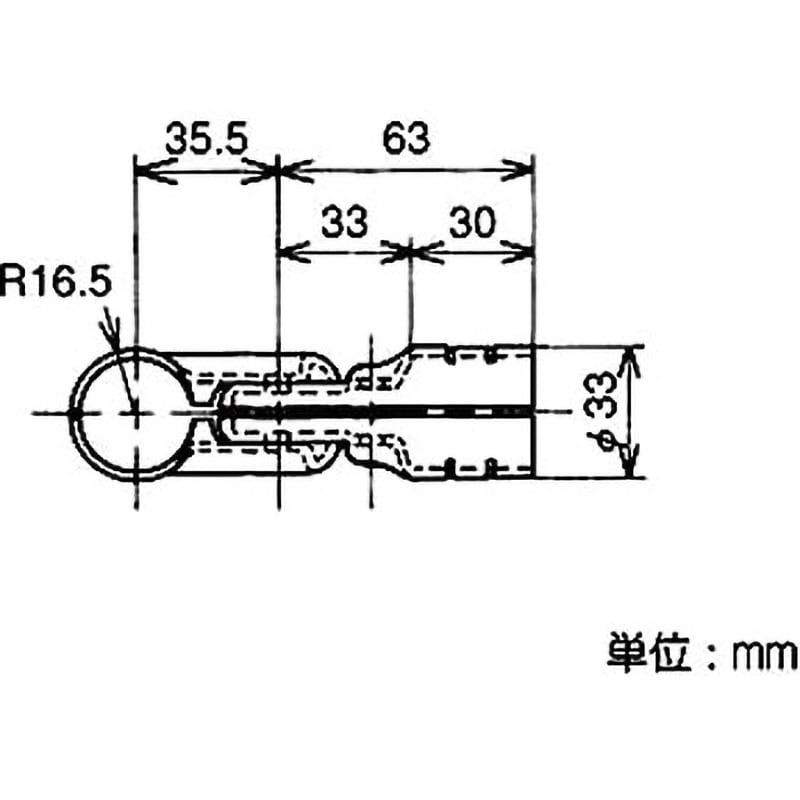 HJ-7 S2 Φ28メタルジョイント 矢崎化工 ブラック色 1袋(2個) - 【通販