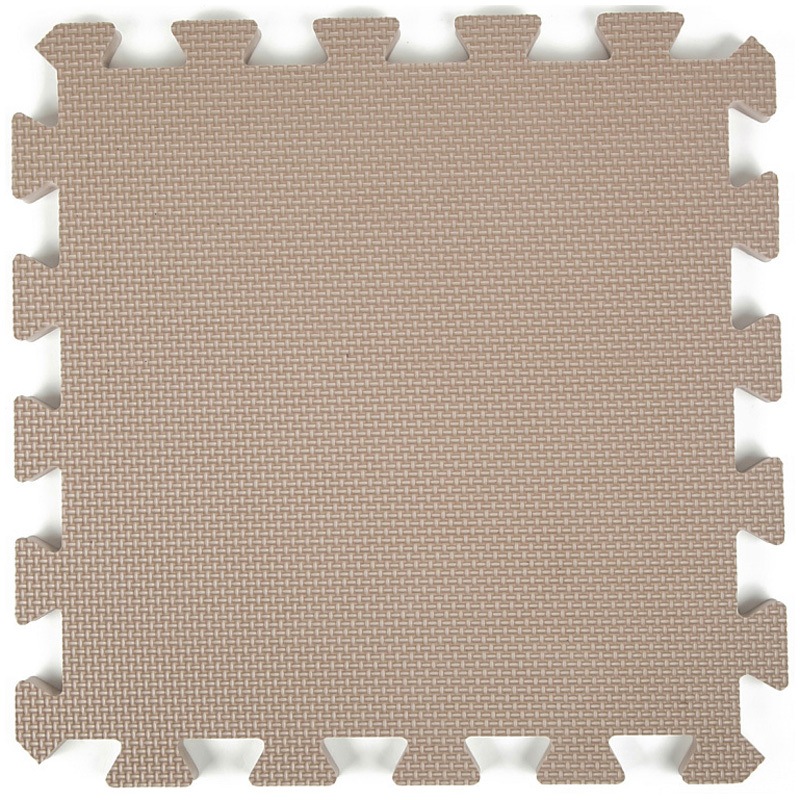 16-023 極厚約14mm 約30cmジョイントマット108枚セット ユノックス ベージュ色   16-023