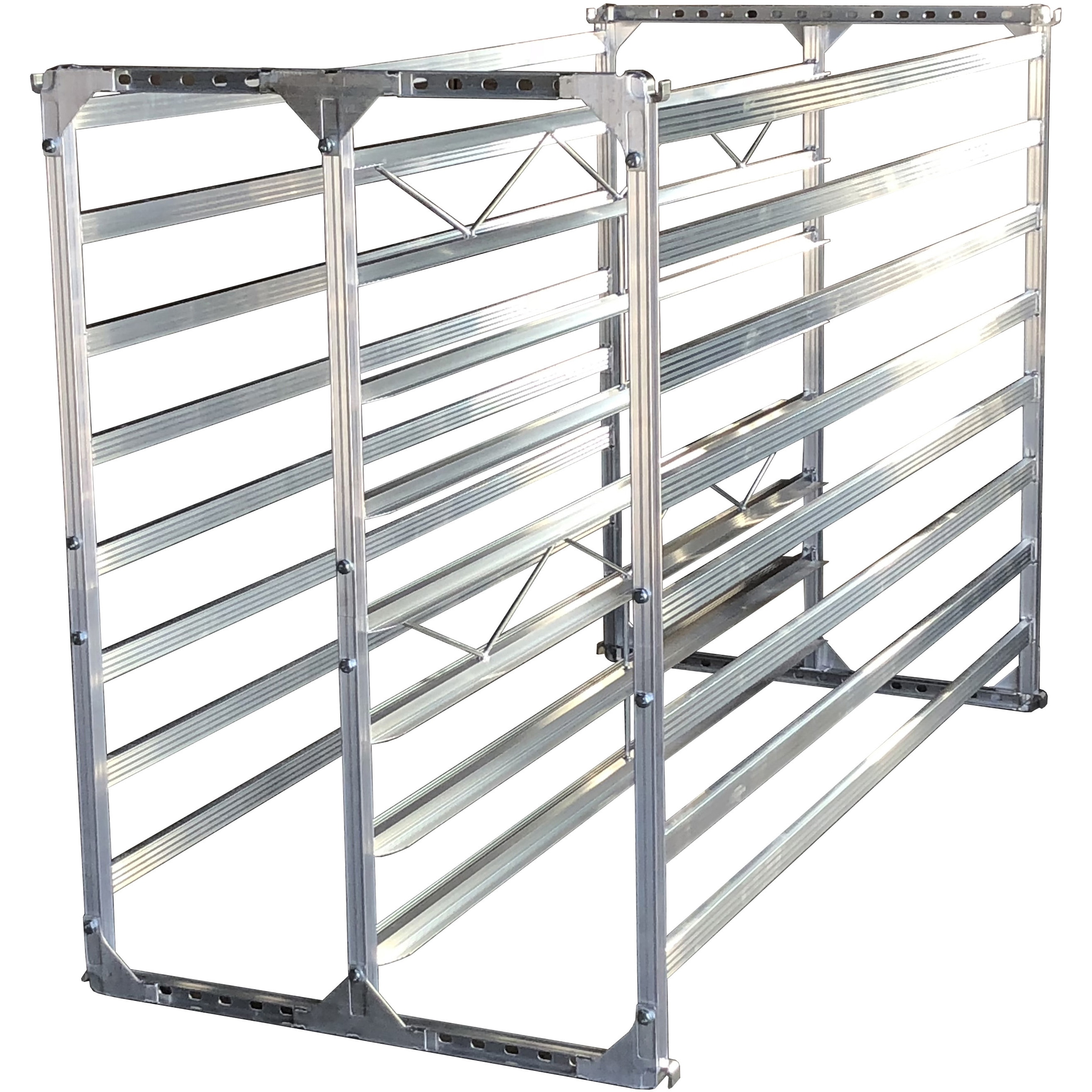 アルミ苗コン アルミス 苗箱収納棚 【通販モノタロウ】