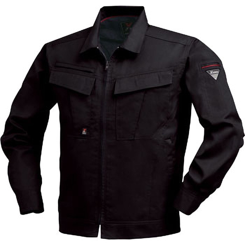 1654 トリプルファイブ長袖ブルゾン 1654 ジーベック サワークロス 6L