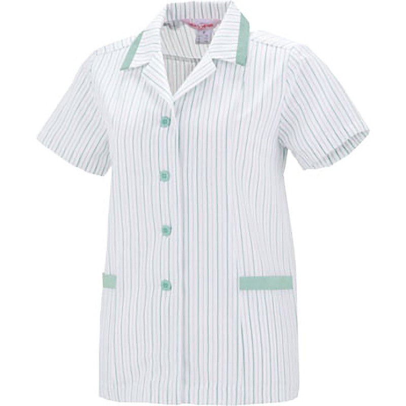 3067 事務服 3067 ジーベック 女性用 トロピカル 素材ポリエステル70%・綿20%・麻10 グリーン色 サイズL 5,458円