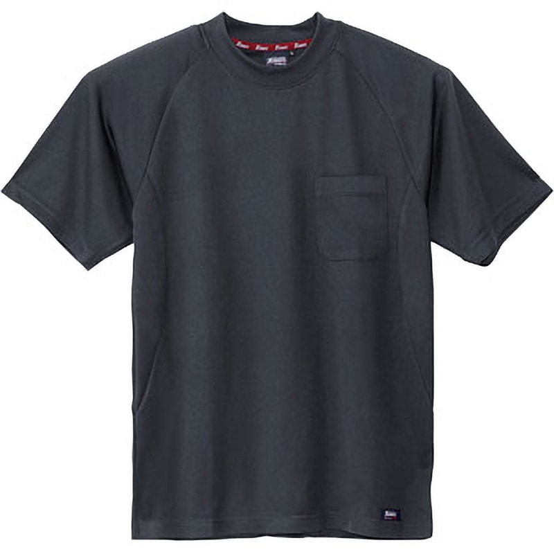 BACCA バッカ　チャコールグレー　ベロア　ベルベット 半袖Tシャツ バッカ BACCA inner piece ベロアジャージーTシャツ （73