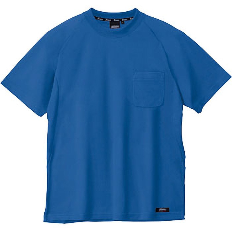 6124 ハイブリッド半袖Tシャツ 6124 ジーベック ハニカムメッシュ 素材