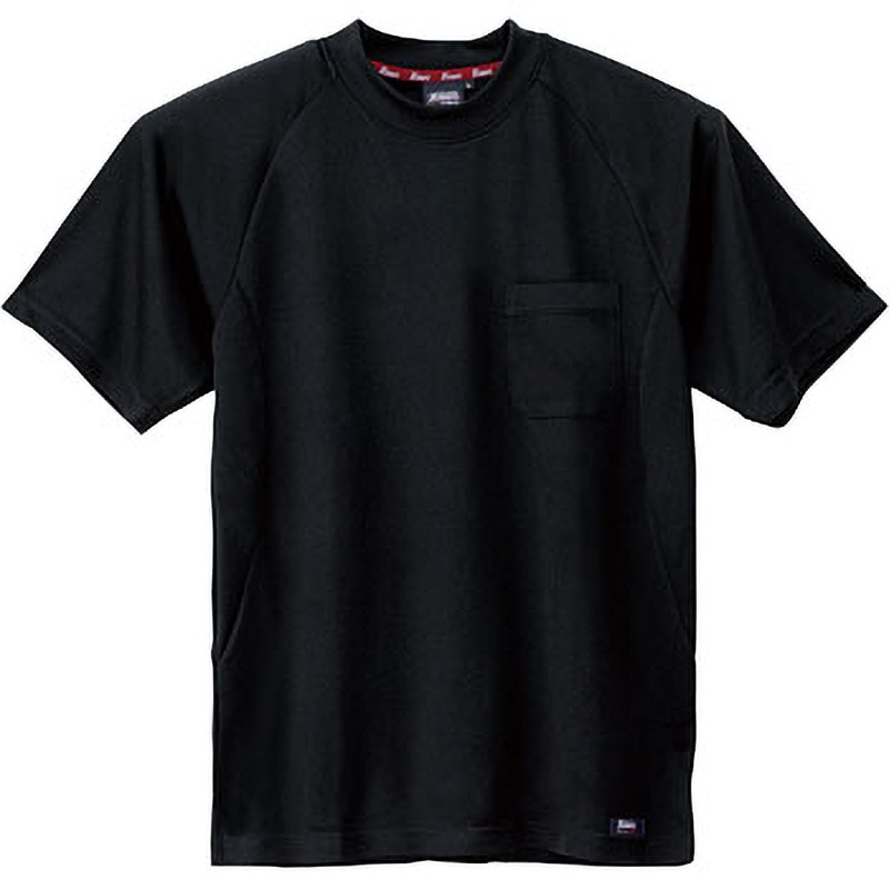 6124 ハイブリッド半袖Tシャツ 6124 ジーベック ハニカムメッシュ 素材